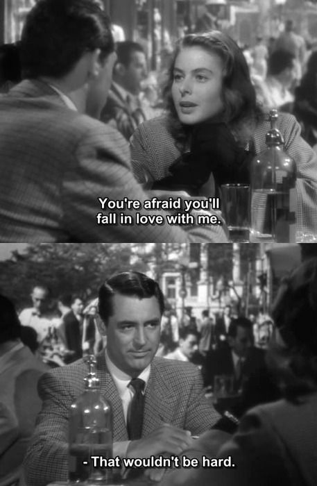 Best Famous Movie Quotes : Cary Grant and Ingrid Bergman • Notorious, 1946 - CultQuotes - Home ...