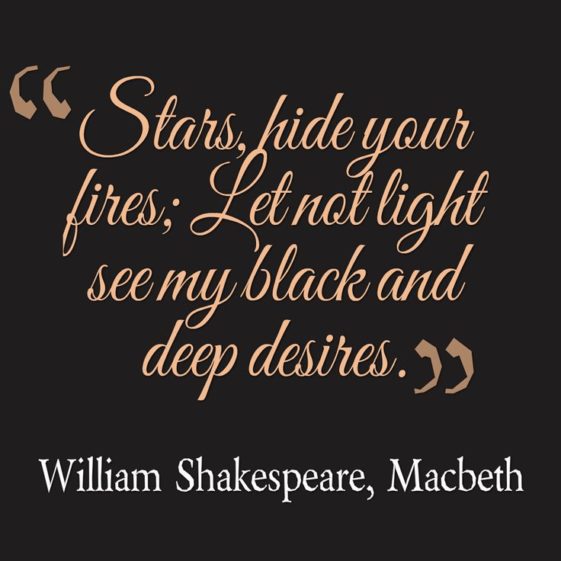 Famous Shakespeare Quotes William Shakespeare, Macbeth