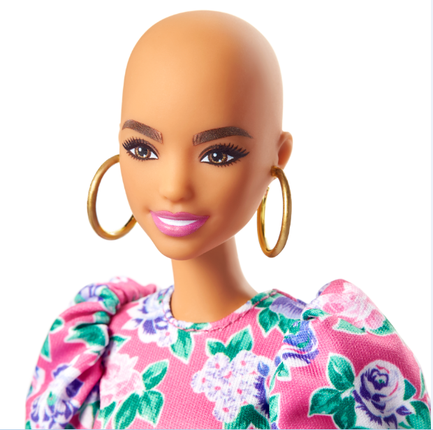 bald fashionista barbie